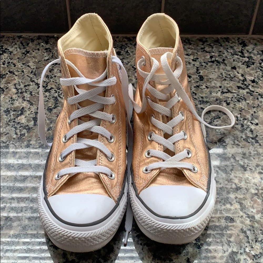Rose Gold Converse